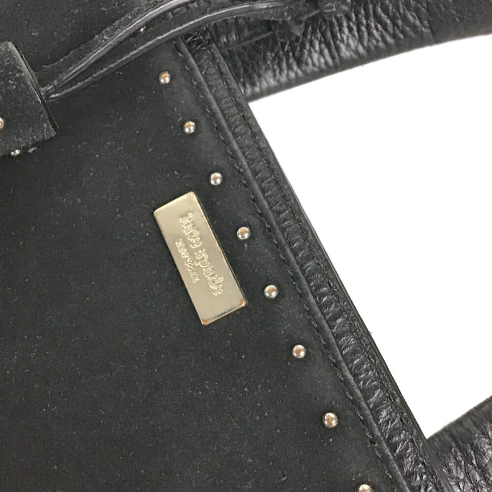 Kate Spade Abby West Street Black Leather Satchel Bag - Picture 6 of 13